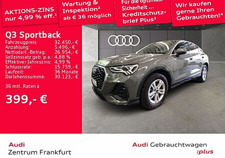 Audi Q3 Sportback 45 TFSI e S tronic LED VC DAB Tempo