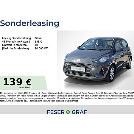 Hyundai i10 leasen