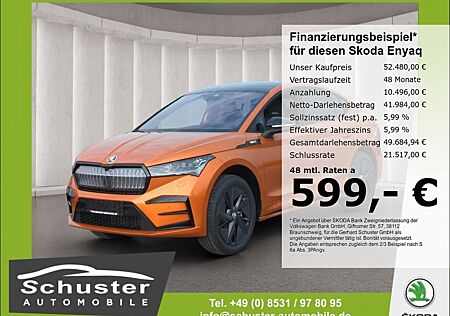 Skoda Enyaq Coupe RS 4x4*AHK 360°K Panodach CANTON DCC
