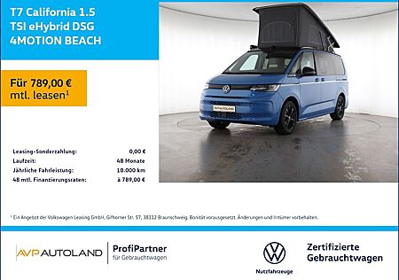 VW T7 Volkswagen California 1.5 TSI eHybrid DSG 4MOTION BEACH