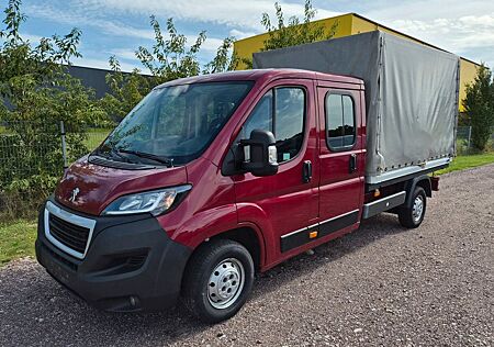 Peugeot Boxer DOKA L3 Pritsche Plane BlueHDi 120 7 Sitze
