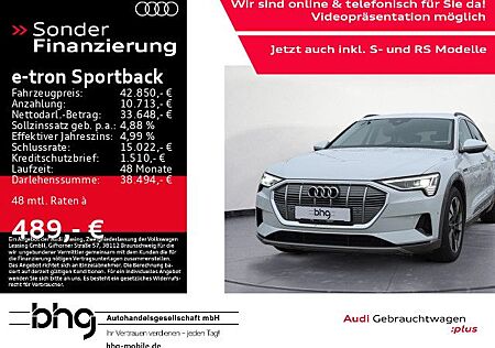 Audi e-tron Sportback advanced 55 quattr