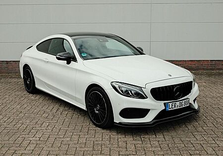 Mercedes-Benz C 200 C200 AMG Coupé | Auto | Pano | LED