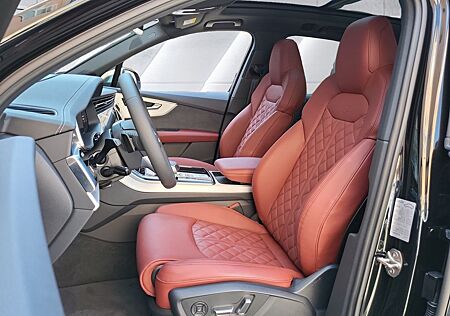 Audi SQ7 MATRIX*B&O*AHK*Pano*7.SIT*360°*Leather -RED!