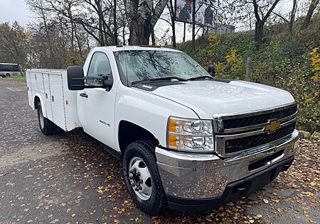Chevrolet Silverado gebraucht kaufen Chevrolet Silverado 3500HD DUAL UTILITY TRUCK EU ZULASSUNG