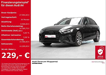 Audi A4 Avant 35 TFSI S-LINE PANO AHK ALCANTARA KAMER