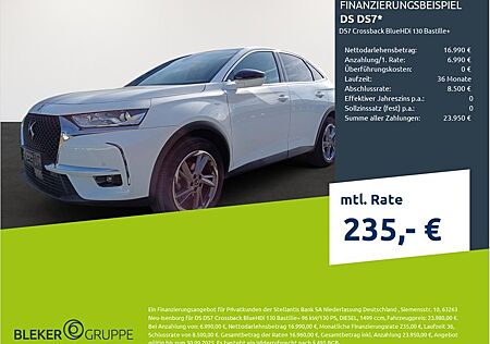 DS Automobiles DS7 Crossback BlueHDi 130 Bastille+