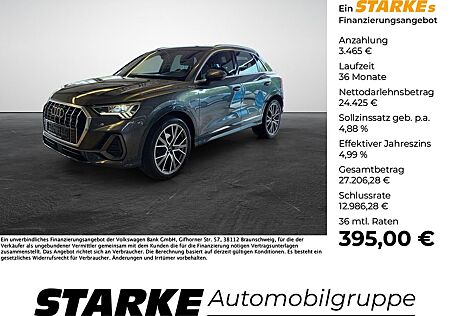 Audi Q3 35 TFSI S tronic S line AHK Navi LED Leder P