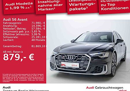 Audi S6 Avant 3.0 TDI TIP-TRO*QUA*RFK*B&O*STHZG*PANO*