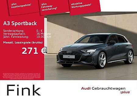 Audi A3 Sportback S line 35 TFSI HuD Navi Kamera Sono