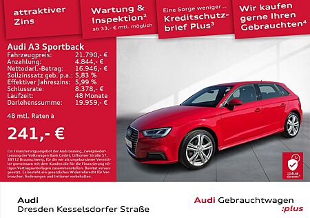 Audi A3 Sportback 40 e-tron sport Navi LED Sitzhzg.