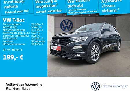VW T-Roc Volkswagen Sport 1.5 l TSI Einparkhilfe LED Heckleuch