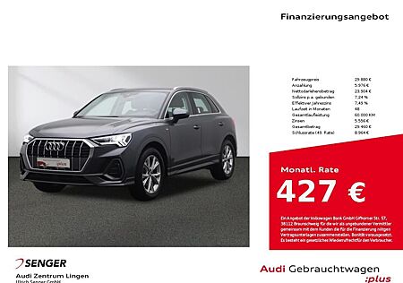 Audi Q3 S line 35 TDI Sitzheizung MMI LED AHK