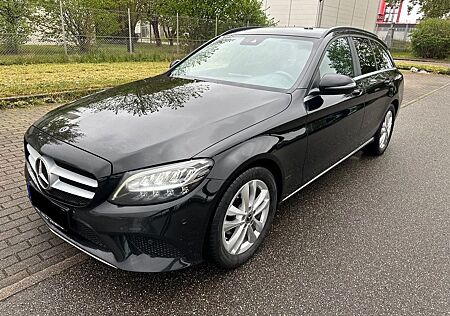 Mercedes-Benz C 200 C200d T AUTOMATIK AHK LED SITZHEIZUNG gepflegt!