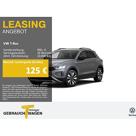VW T-Roc leasen
