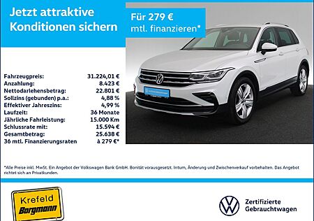 VW Tiguan Volkswagen 2.0 TDI Elegance 4Motion AHK MATRIX-LED