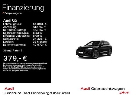 Audi Q5 50 TDI quattro S line*Navi*LED*Alu*AHK*B&O*PD