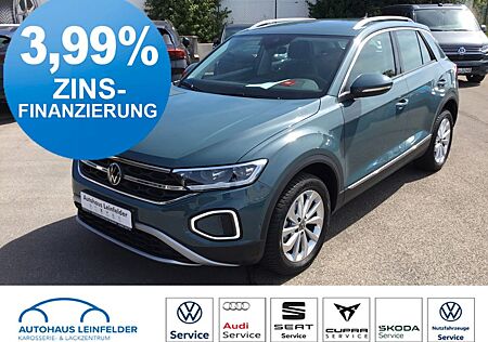 VW T-Roc Volkswagen 1.5 TSI DSG Style+AHK+LED+17"+Navi+Kamera