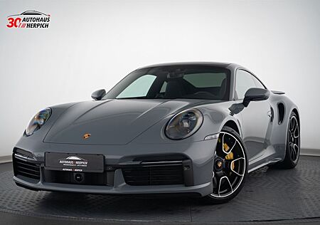 Porsche 992 Turbo S Arktikgrau Burmester Pano Lift Inno.