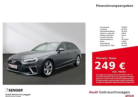 Audi A4 Avant S line 35 TFSI Sitzhzg. MMI LED AHK