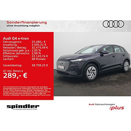 Audi Q4 e-tron leasen