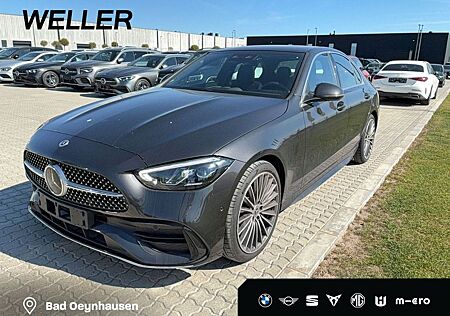 Mercedes-Benz C 300 C300 Limo AMG Line Pano AHK Distro Totwinkel 19"
