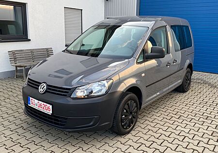 VW Caddy Volkswagen EcoFuel*TÜV 2027*2x Schiebetür*Historie