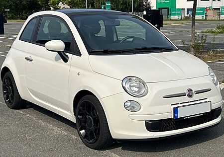 Fiat 500 Twinair - Sparsamer City-Flitzer Schiebedach