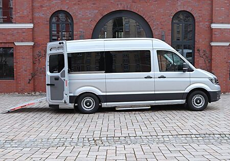 VW Crafter Volkswagen 35 Rollstuhl Behindertentr. 8Sitze Rampe
