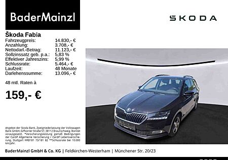 Skoda Fabia Combi 1.0 TSI Clever Navi SHZ PDC LED