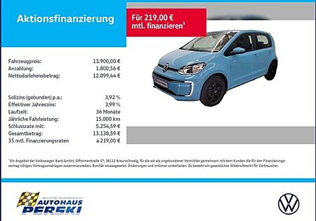 VW e-up! Volkswagen e-up! 1-Gang Automatic KLIMA, KAMERA, TEMPOMAT,