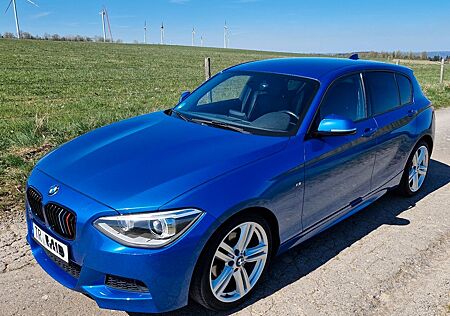 BMW 120d F20 M-Sportpaket Estoril Blau Xenon 8-Fach