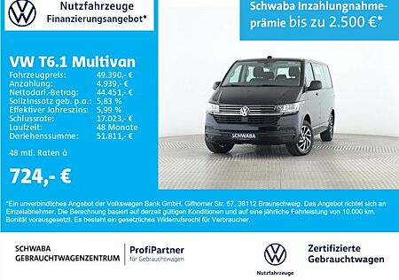 VW T6 Multivan Volkswagen T6.1 Multivan Comfortline 2.0 TDI DSG StdHz*AHK