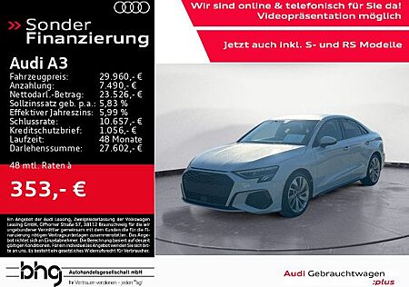 Audi A3 35 TFSI Limousine S tronic S line