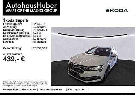 Skoda Superb Combi 2.0 TSI DSG L&K Navi SHZ Leder ACC