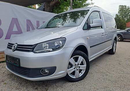VW Caddy Volkswagen Maxi DSG 7-Sitze AHK Klima Navi BC Tempo