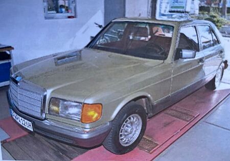 Mercedes-Benz S 280 280 SE Klima, Schiebedach, Volleder