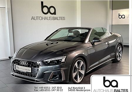 Audi A5 Cabrio 40 TDI S line 19"/Matrix/Navi/Park