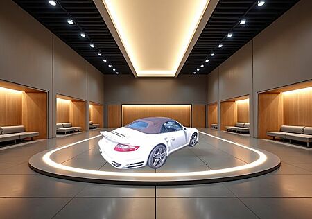 Porsche 997 Turbo Cabriolet Exclusive Line Weiss/Cocoa
