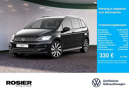 VW Touran Volkswagen Highline 1,5 l TSI DSG 7-SITZER ACC LED