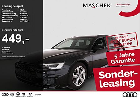 Audi A6 Avant S line 50 TDI Black AHK Pano Matrix Mem