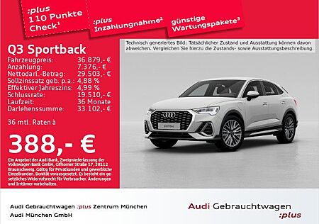 Audi Q3 Sportback 45 TFSI e S tronic S line ACC/Virtu