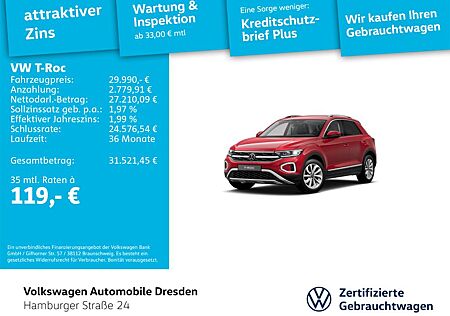 VW T-Roc Volkswagen Style 1.5 TSI 7-Gang-DSG