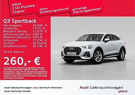 Audi Q3 Sportback 35 TFSI S tronic S line ACC/Navi/Vi