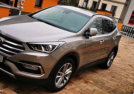 Hyundai Santa Fe blue 2.2 CRDi Premium 4WD Automatik...