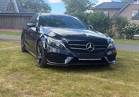 Mercedes-Benz C 220 C -Klasse 1. HAND LEDER NAVI AHK PANO