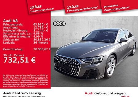 Audi A8 50 TDI qu. *Dig. Matrix*Pano*AIR*AHK*HuD*B&O*