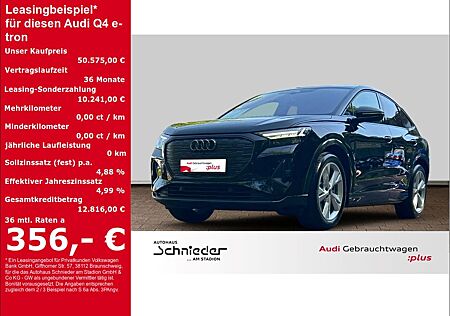 Audi Q4 e-tron SPRTB 45 QUATTRO+LED+AHK+NAVI+KLIMAKOM