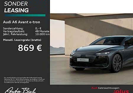 Audi A6 e-tron S line performance LED Panorama virtua
