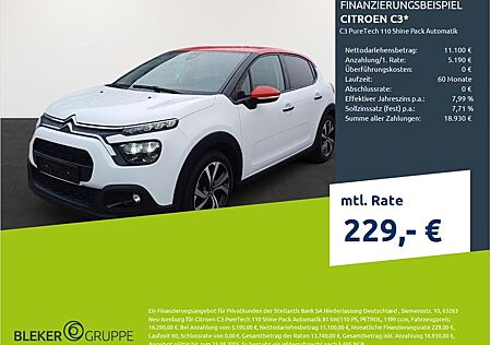 Citroën C3 PureTech 110 Shine Pack Automatik